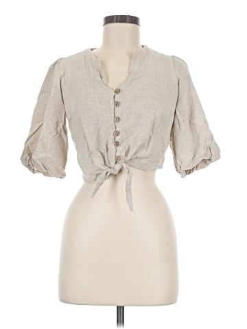 New Look 3/4 Sleeve Blouse (view 1)