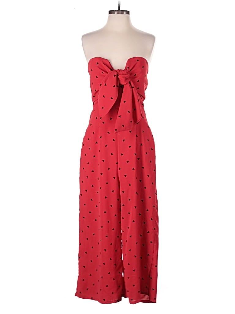 Pre-owned Lulus Jumpsuit In Red