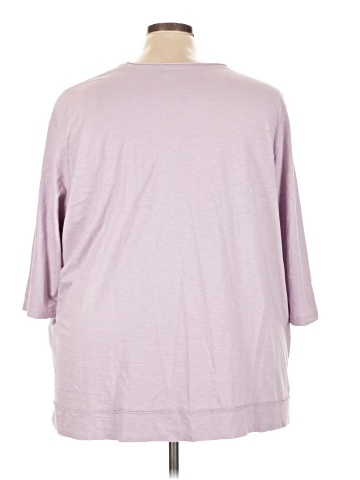 Ulla Popken 3/4 Sleeve Top (view 2)