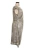 Connected Apparel Metallic Silver Cocktail Dress Size 16 - photo 4