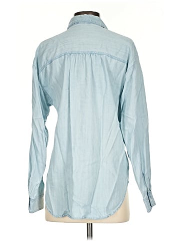 Ann Taylor LOFT Outlet Long Sleeve Button-Down Shirt (view 2)