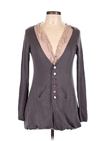 Knitted & Knotted Cashmere Cardigan (view 1)