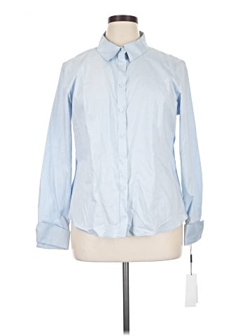 Calvin Klein Long Sleeve Button-Down Shirt (view 1)