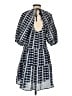 Maje 100% Polyester Print Blue Casual Dress Size EU (FR) 36 / US 4 - photo 2