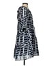 Maje 100% Polyester Print Blue Casual Dress Size EU (FR) 36 / US 4 - photo 4