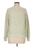 Matty M 100% Cotton Solid Green Pullover Sweater Size L - photo 1