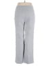Le Suit Separates 100% Polyester Chevron-herringbone Gray Casual Pants Size 10 (petite) - photo 2