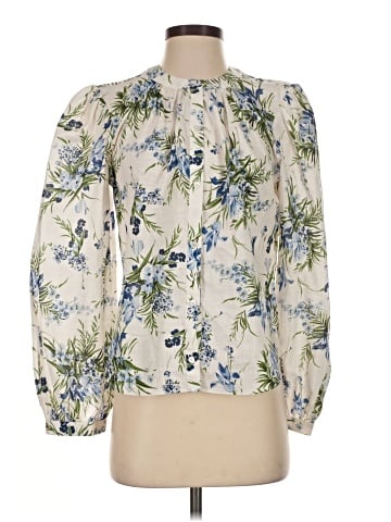 Veronica Beard Long Sleeve Blouse (view 1)