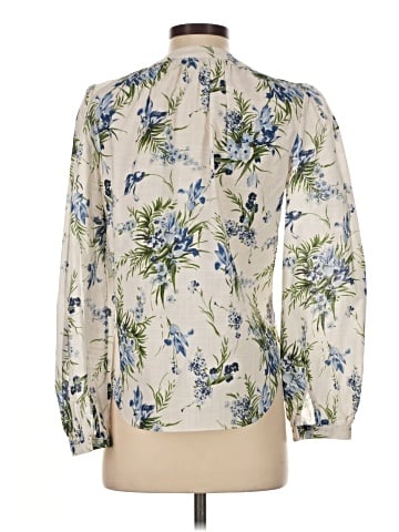 Veronica Beard Long Sleeve Blouse (view 2)