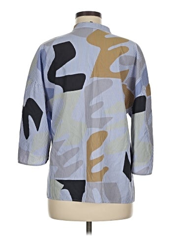 Lafayette 148 New York 3/4 Sleeve Blouse (view 2)