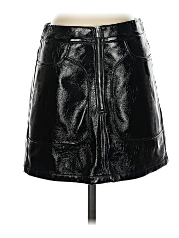 Maje Faux Leather Skirt (view 1)