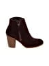 BP. Burgundy Ankle Boots Size 5 1/2 - photo 1