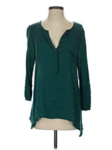 Knitted & Knotted 3/4 Sleeve Blouse (view 1)