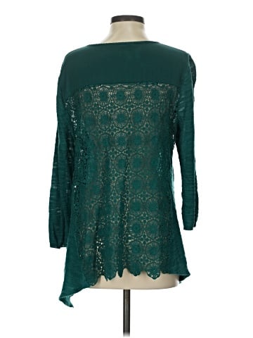 Knitted & Knotted 3/4 Sleeve Blouse (view 2)