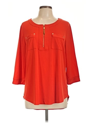 Ellen Tracy 3/4 Sleeve Blouse (view 1)