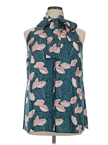 Lafayette 148 New York Sleeveless Silk Top (view 1)