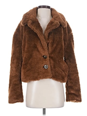 Free People Faux Fur Jacket (view 1)
