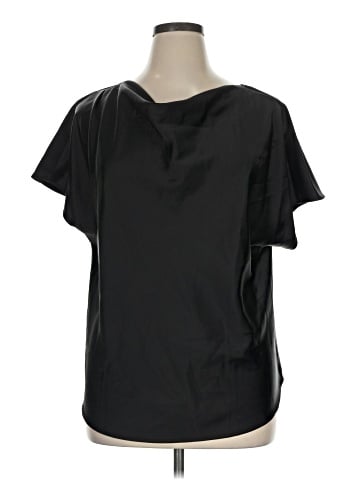 Universal Standard Short Sleeve Blouse (view 1)
