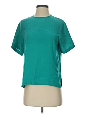Liz Claiborne Collection Short Sleeve Silk Top (view 1)