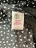 SO 100% Rayon Polka Dots Black Skirt Size 18 - 20 - photo 4