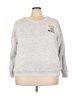 Secret Treasures 100% Polyester Print Silver Sweatshirt Size 3X - photo 1