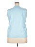 Unbranded 100% Polyester Blue Sleeveless Blouse Size XXL - photo 2
