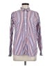 J.Crew Stripes Blue Long Sleeve Button-Down Shirt Size 6 - photo 1