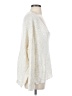 Miracle Metallic White Pullover Sweater Size S - photo 4