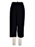 Basic Editions 100% Cotton Solid Black Casual Pants Size 1X - photo 1