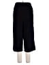 Basic Editions 100% Cotton Solid Black Casual Pants Size 1X - photo 2