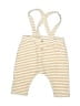 Zara Stripes Yellow Overalls Size 1-3 mo - photo 1