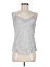 Massimo Dutti Silver Sleeveless Blouse Size 6 - photo 1