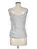 Massimo Dutti Silver Sleeveless Blouse Size 6 - photo 2