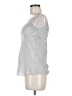 Massimo Dutti Silver Sleeveless Blouse Size 6 - photo 5