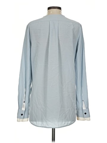 Rag & Bone Long Sleeve Silk Top (view 2)