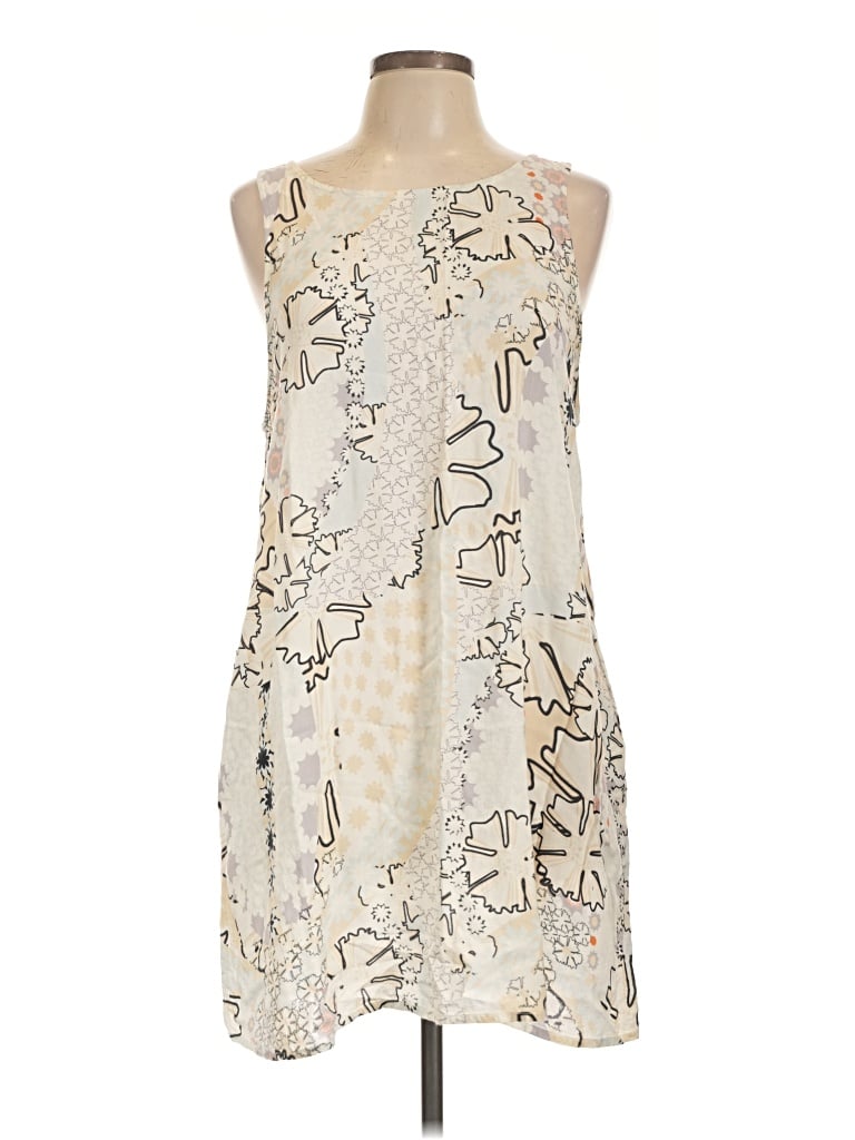 Pre-owned Hinge Cocktail Dress In Ivory