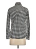 J.Crew Checkered-gingham Ivory Gray Long Sleeve Button-Down Shirt Size 0 - photo 2