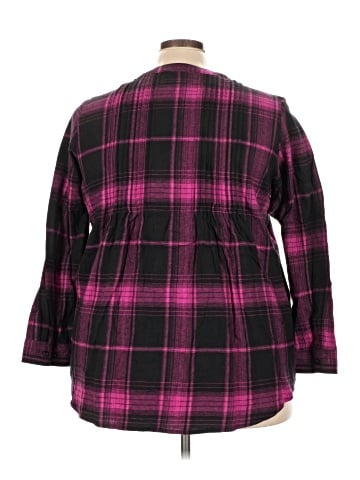 Woman Within 3/4 Sleeve Blouse (view 2)