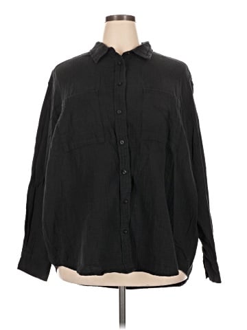 Gap Long Sleeve Button-Down Shirt (view 1)