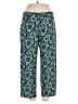 JM Collection Paisley Teal Casual Pants Size XL - photo 2