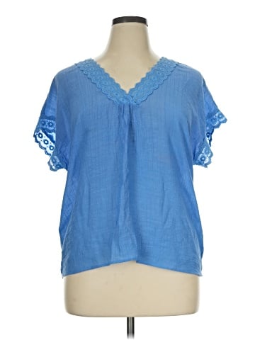 Counterparts Short Sleeve Blouse (view 1)
