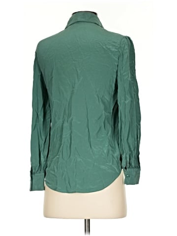 Babaton Long Sleeve Silk Top (view 2)