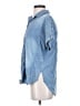 Gloria Vanderbilt Blue Short Sleeve Blouse Size S - photo 5