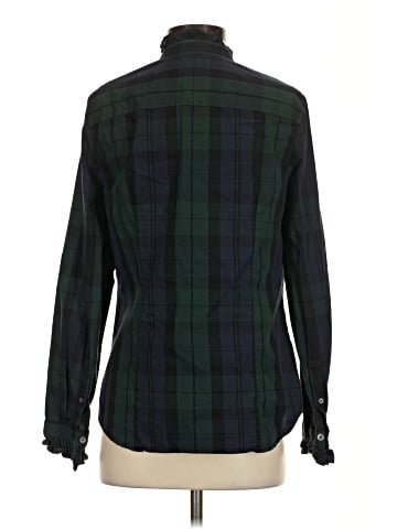 J.Crew Factory Store Long Sleeve Button-Down Shirt (view 2)