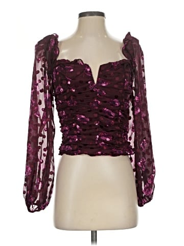 ASTR The Label 3/4 Sleeve Blouse (view 1)