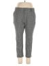 Gap Houndstooth Gray Casual Pants Size 16 Petite - photo 1