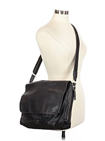 Coach Factory Leather Messenger (view 2)