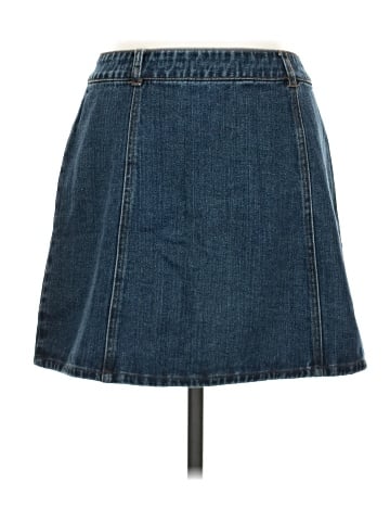 Life in Progress Denim Skirt (view 2)