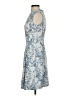 Reiss Print Blue Cocktail Dress Size 4 - photo 5