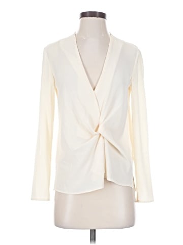Topshop Long Sleeve Blouse (view 1)